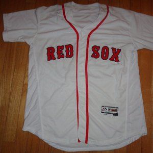 Red Sox Mookie Betts Home Jersey MLB Majestic